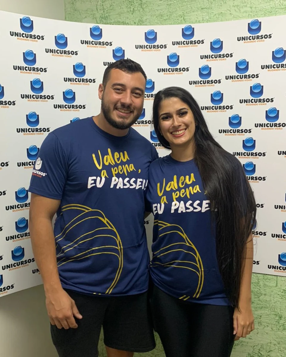 Casal aprovado na GCM