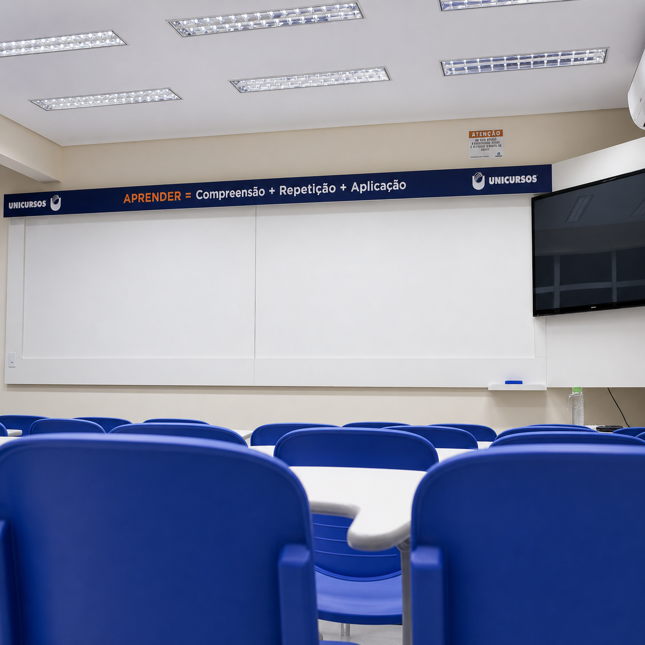 Nova foto da sala de aula