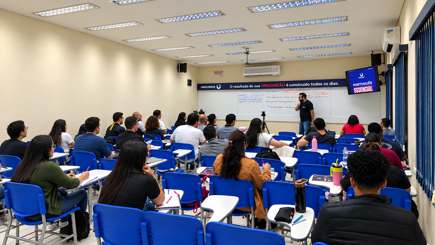 Alunos e preparação no Unicursos